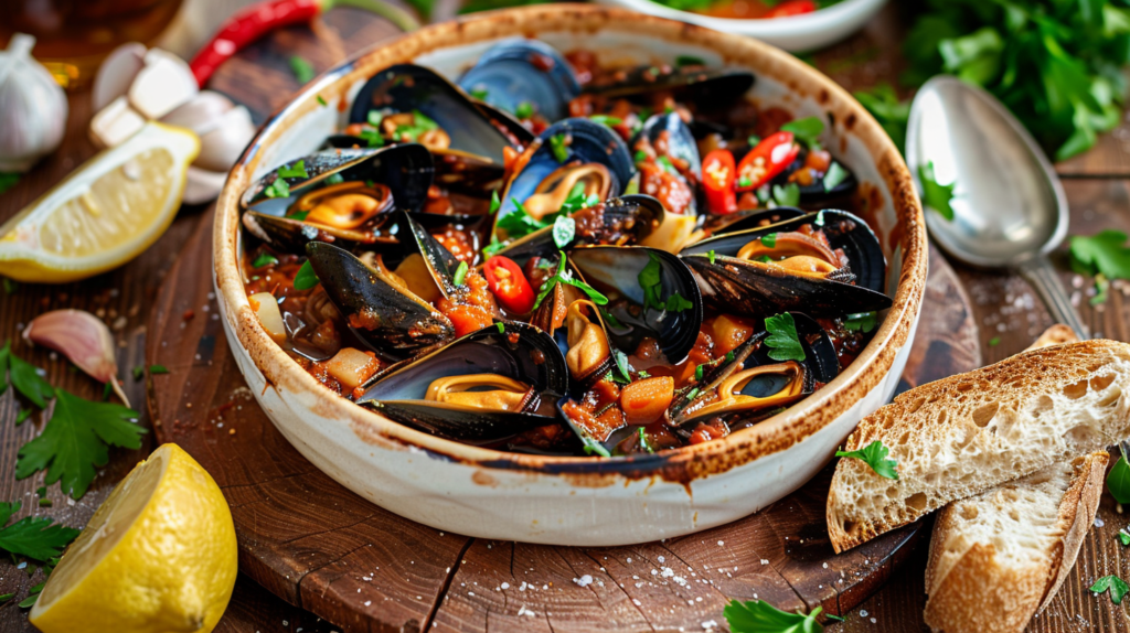 Chilli Mussels Recipe
