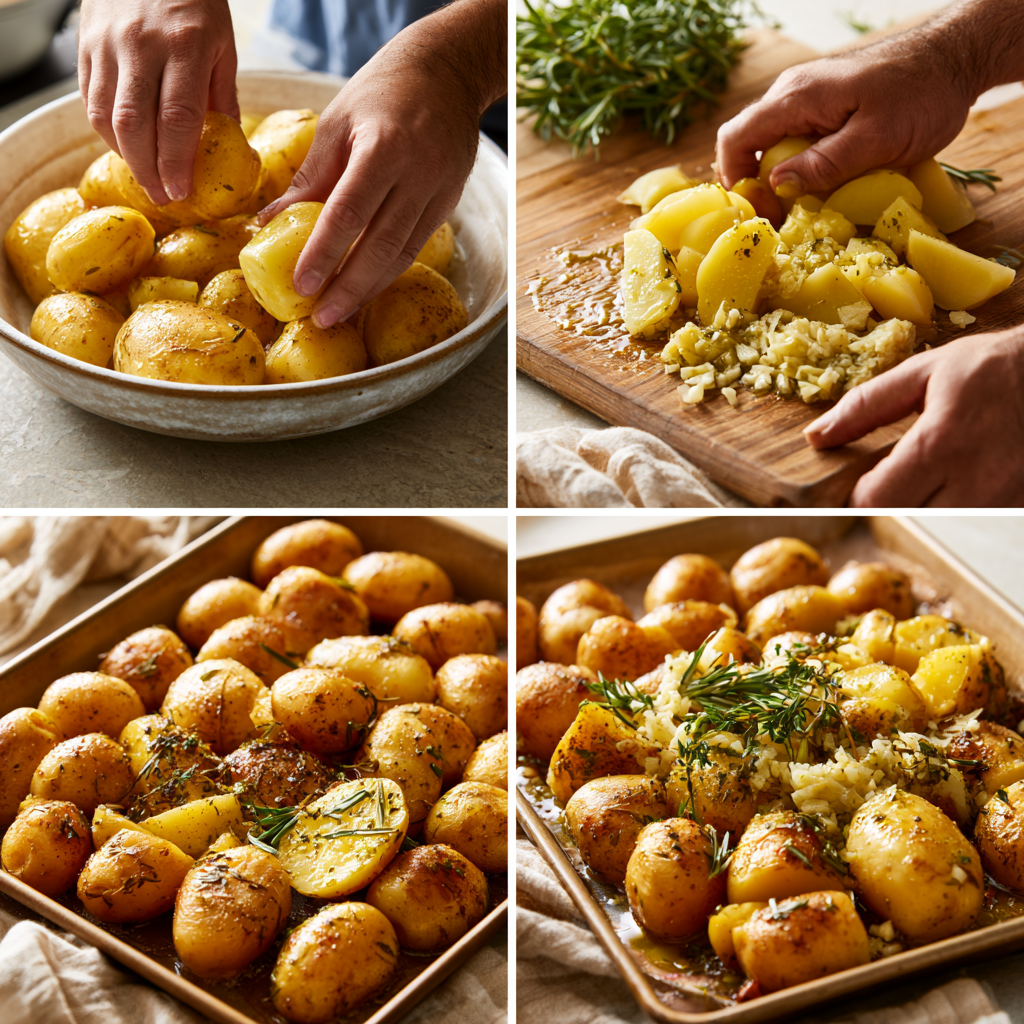 Honey Gold Potatoes Recipe