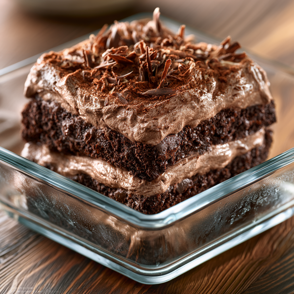 Brownie Refrigerator Cake Recipe​