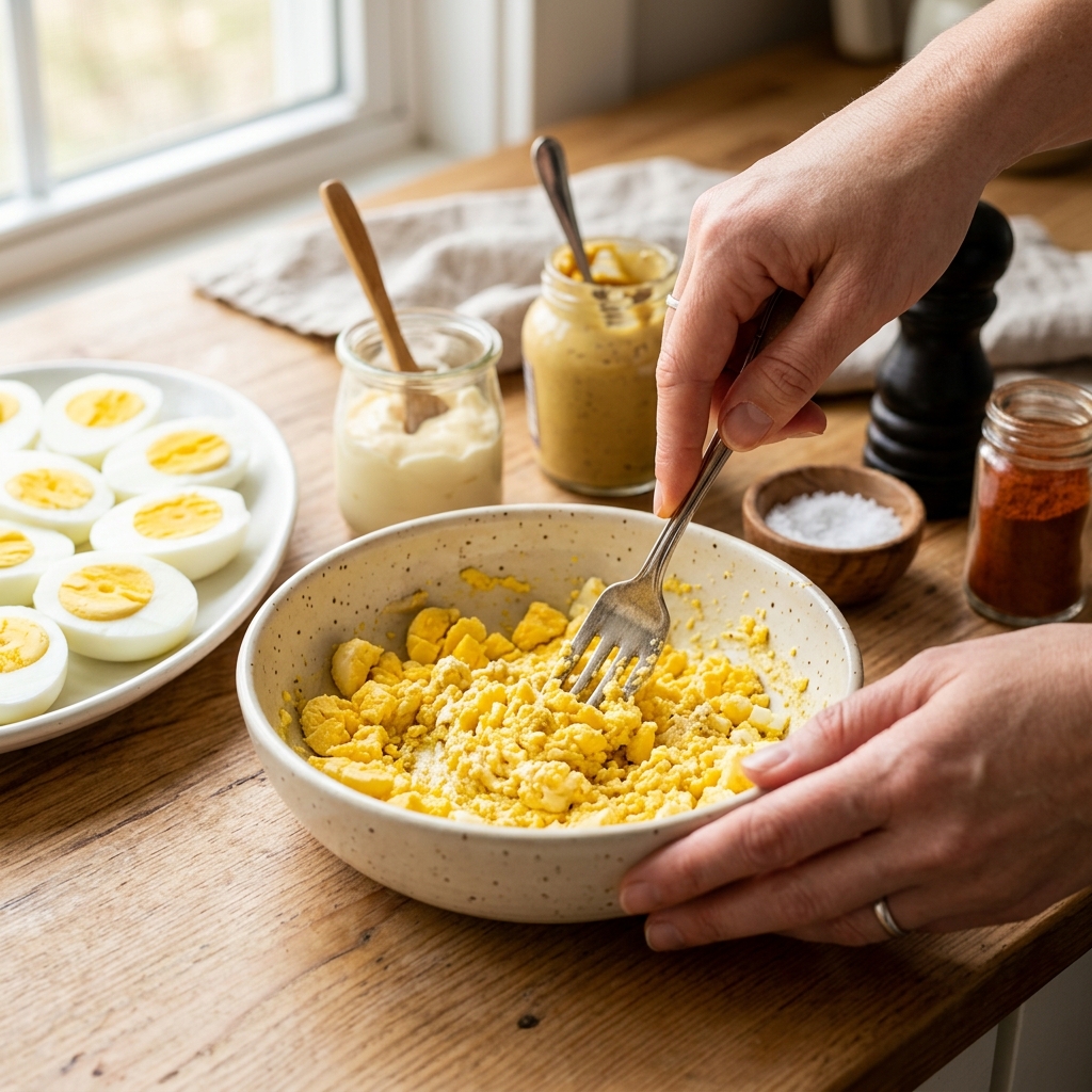 Prepare the Egg Yolks