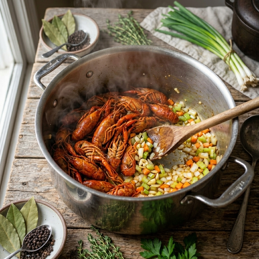 Step 3: Cook the Aromatic Vegetables