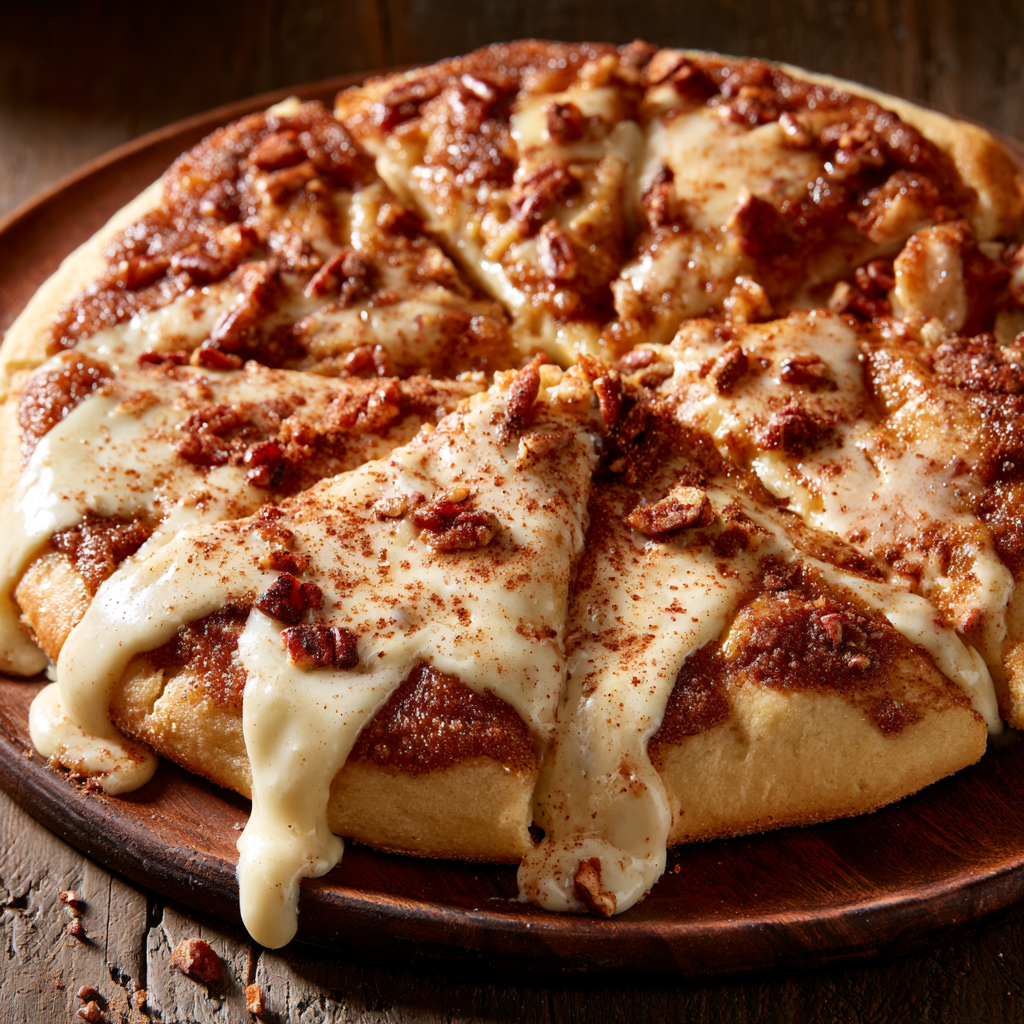 Cinnamon Dessert Pizza Recipe