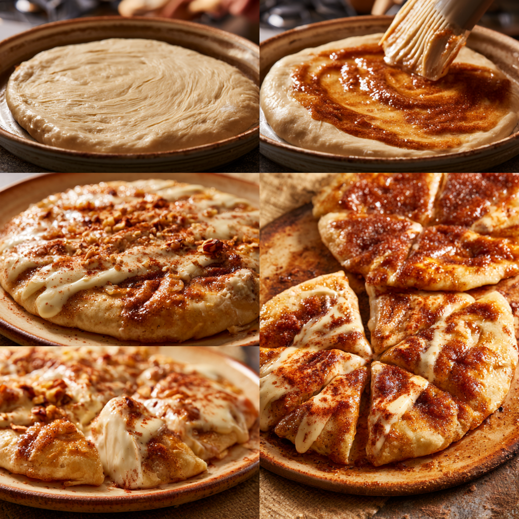 Cinnamon Dessert Pizza Recipe