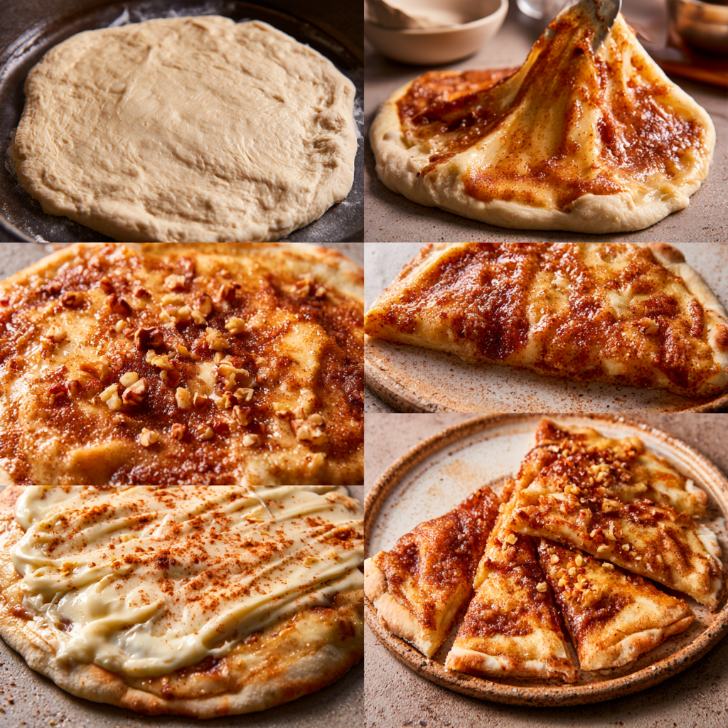 Cinnamon Dessert Pizza Recipe