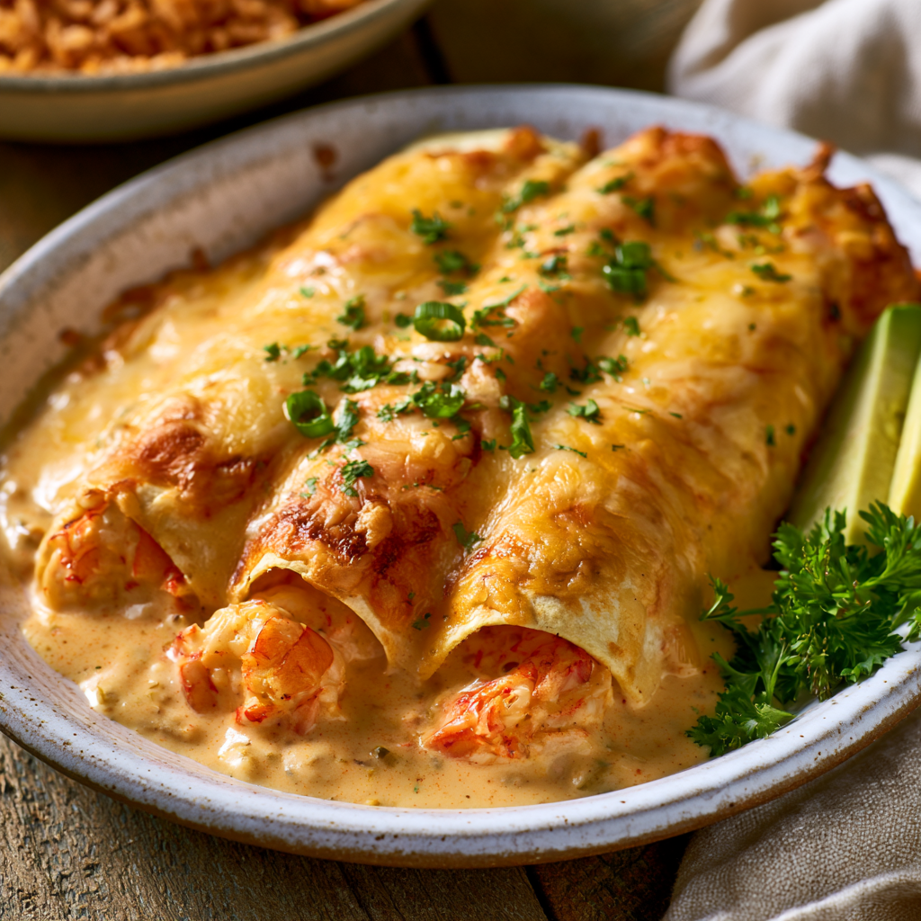 Crawfish Enchiladas Recipe