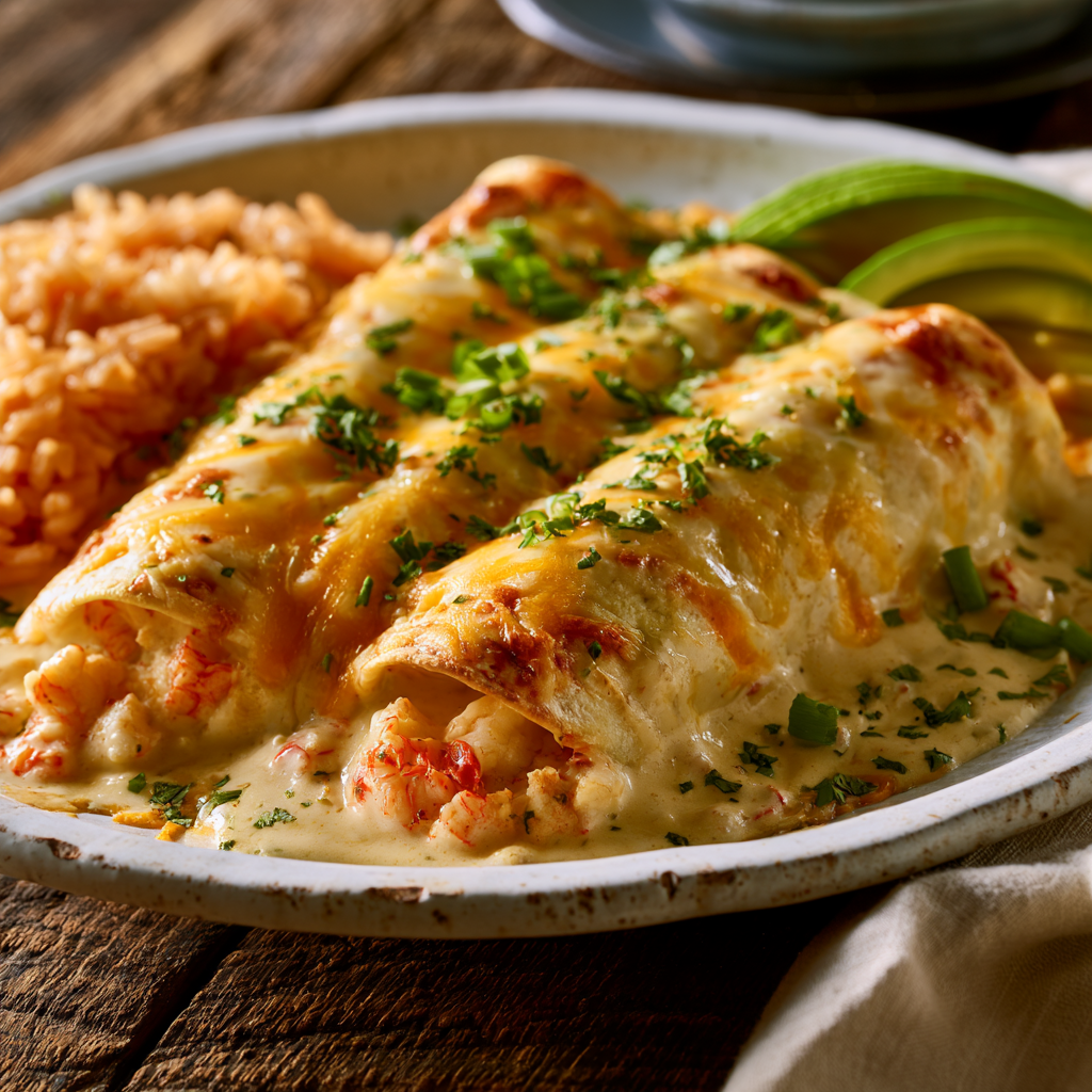 Crawfish Enchiladas Recipe