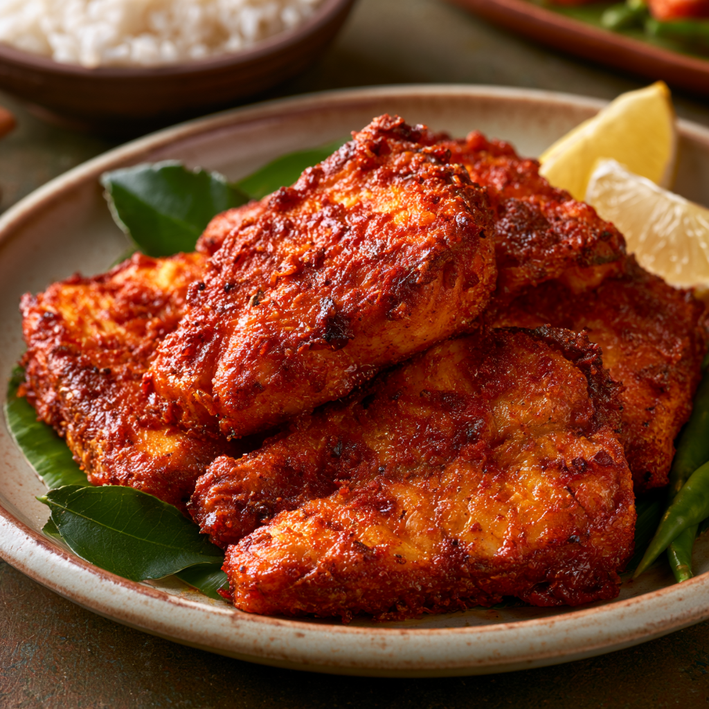 Kerala Style Fish Fry Recipe