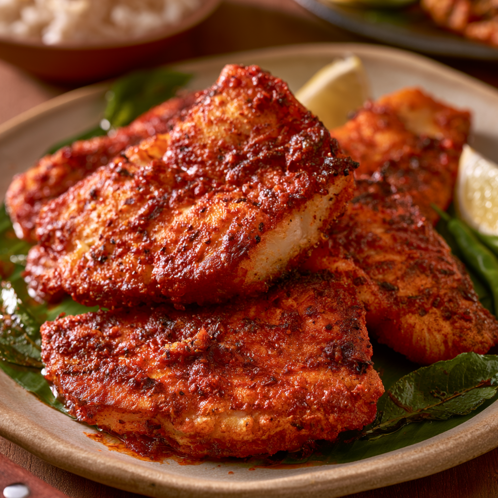 Kerala Style Fish Fry Recipe