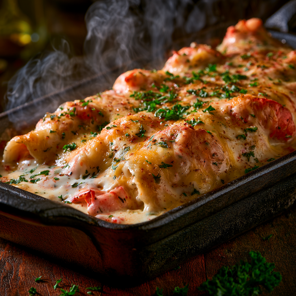 Crawfish Enchiladas Recipe