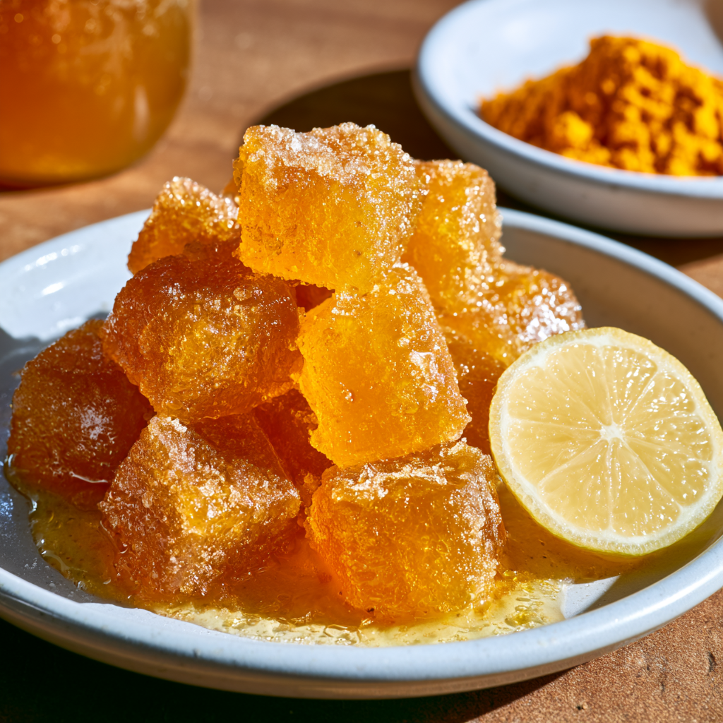Honey Lemon Turmeric Gummies Recipe