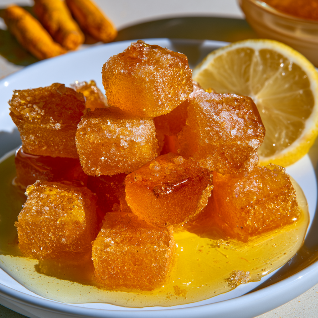 Honey Lemon Turmeric Gummies Recipe