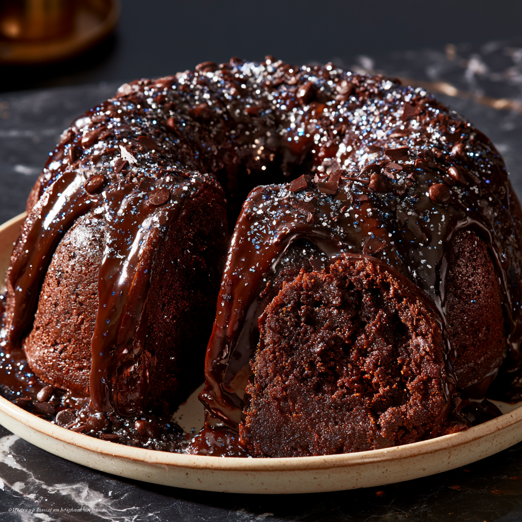 Galactic Brownie Cake Nothing Bundt