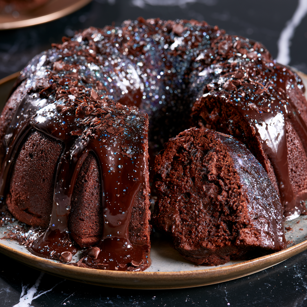 Galactic Brownie Cake Nothing Bundt