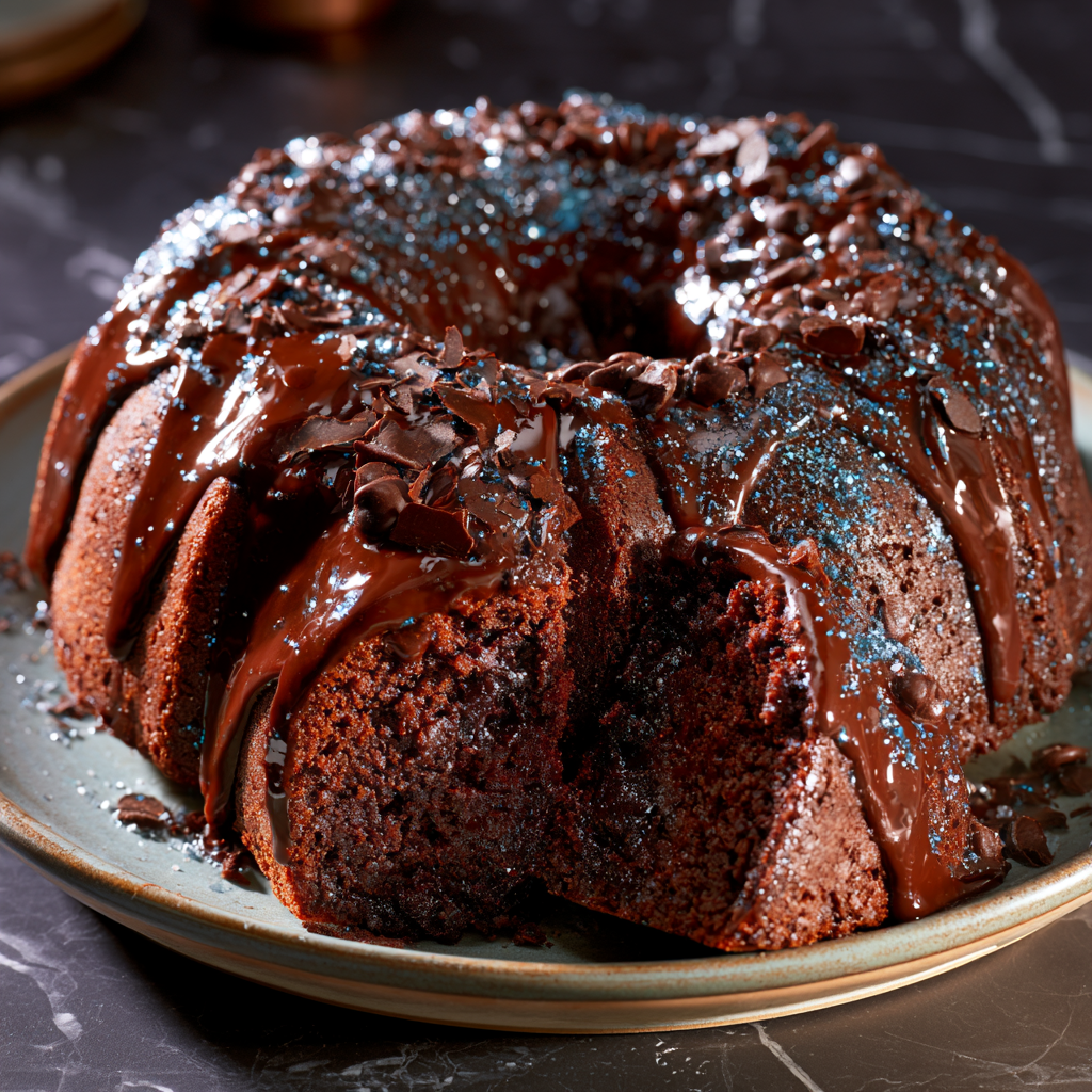 Galactic Brownie Cake Nothing Bundt
