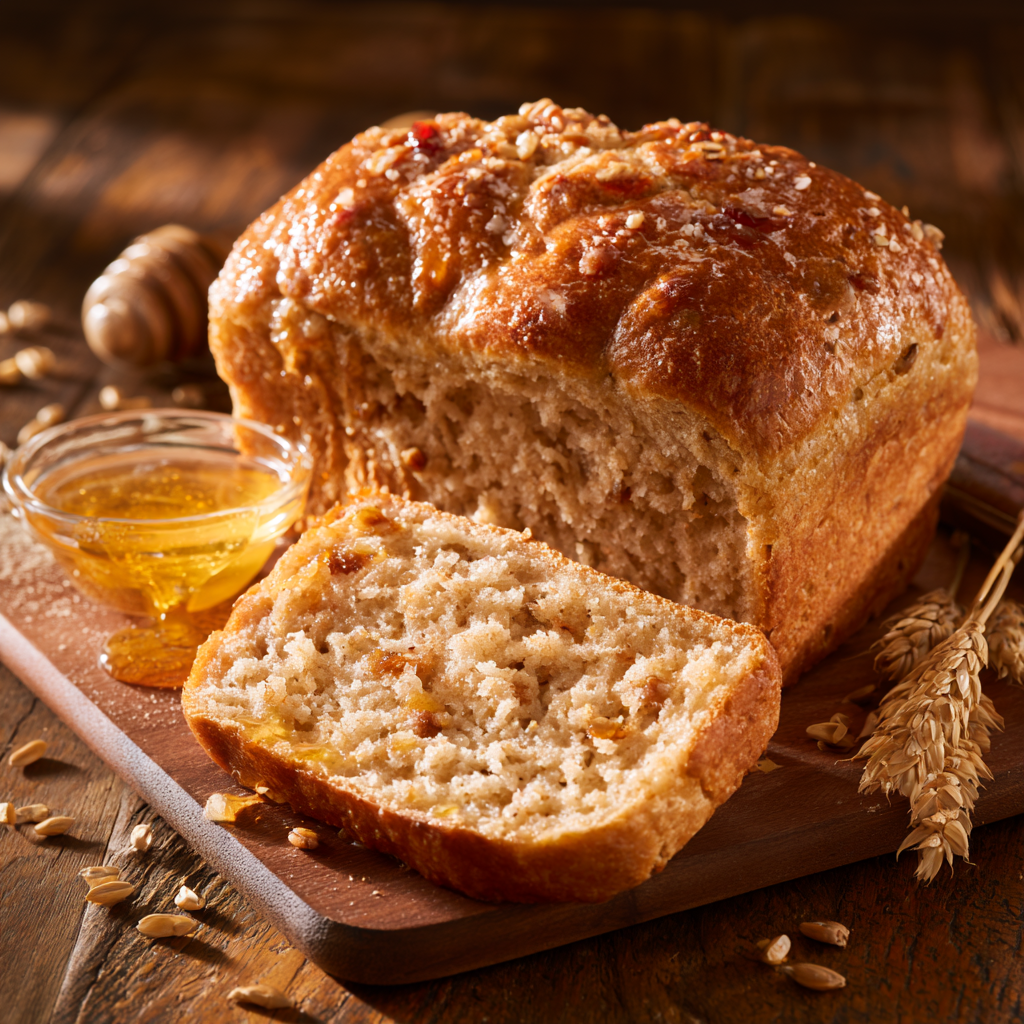 Honey Wheat Berry Bread Recipe