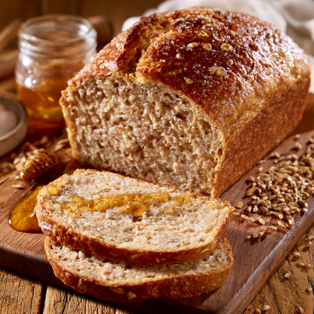Honey Wheat Berry Bread Recipe