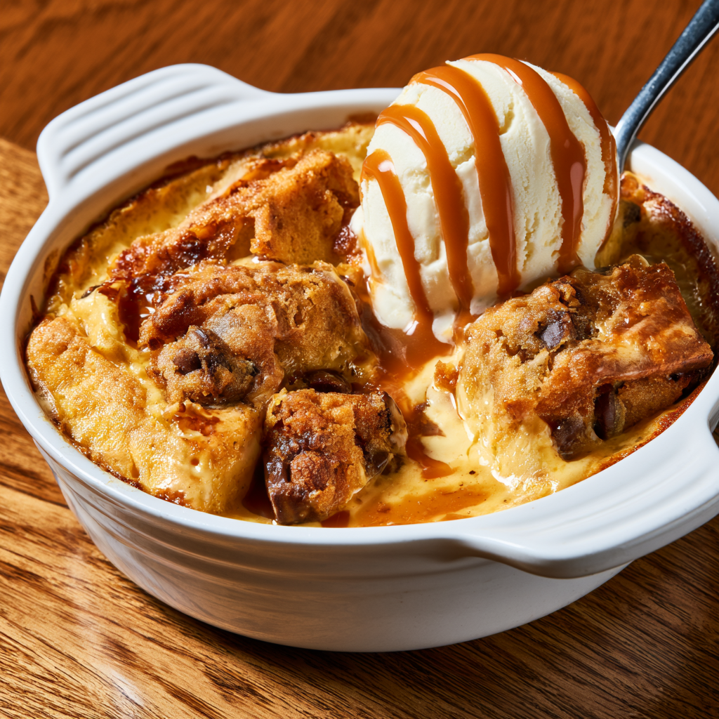Cookie Bread Pudding