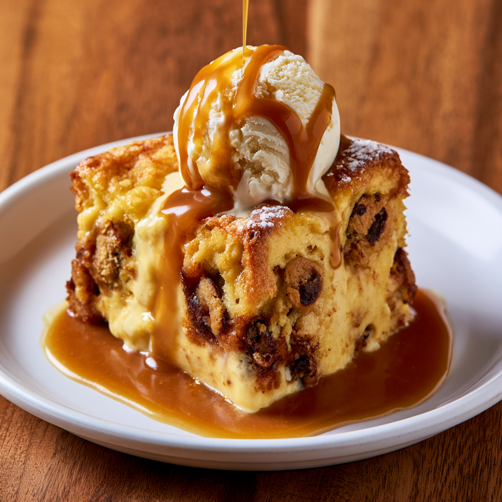 Cookie Bread Pudding