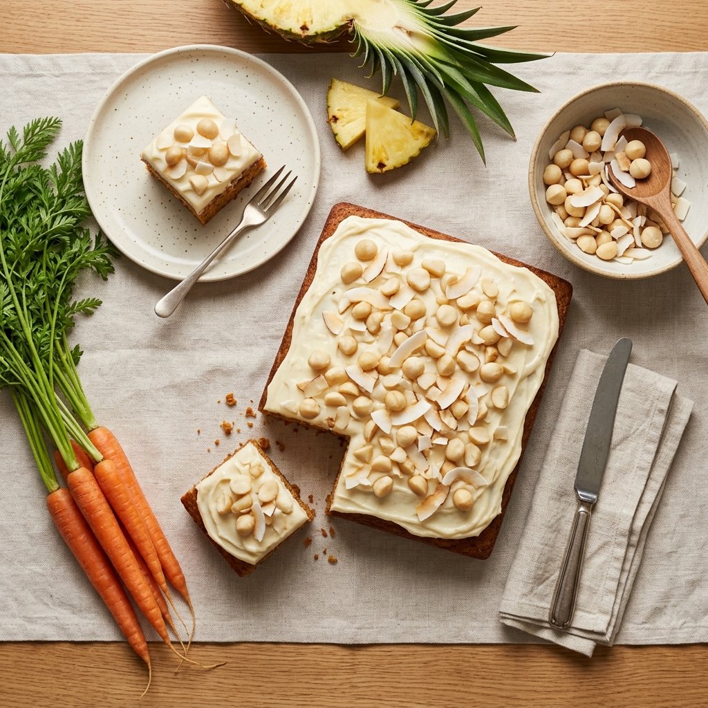Hawaiian Carrot Pineapple Cake Recipe
