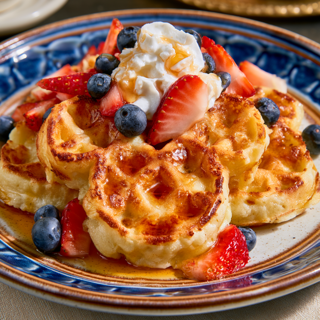 mickey waffle recipe​