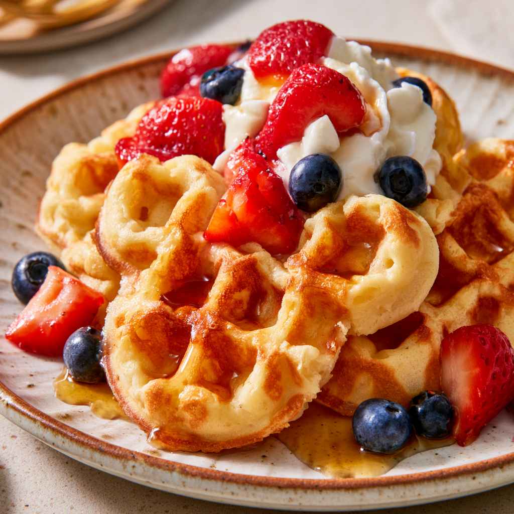 mickey waffle recipe​