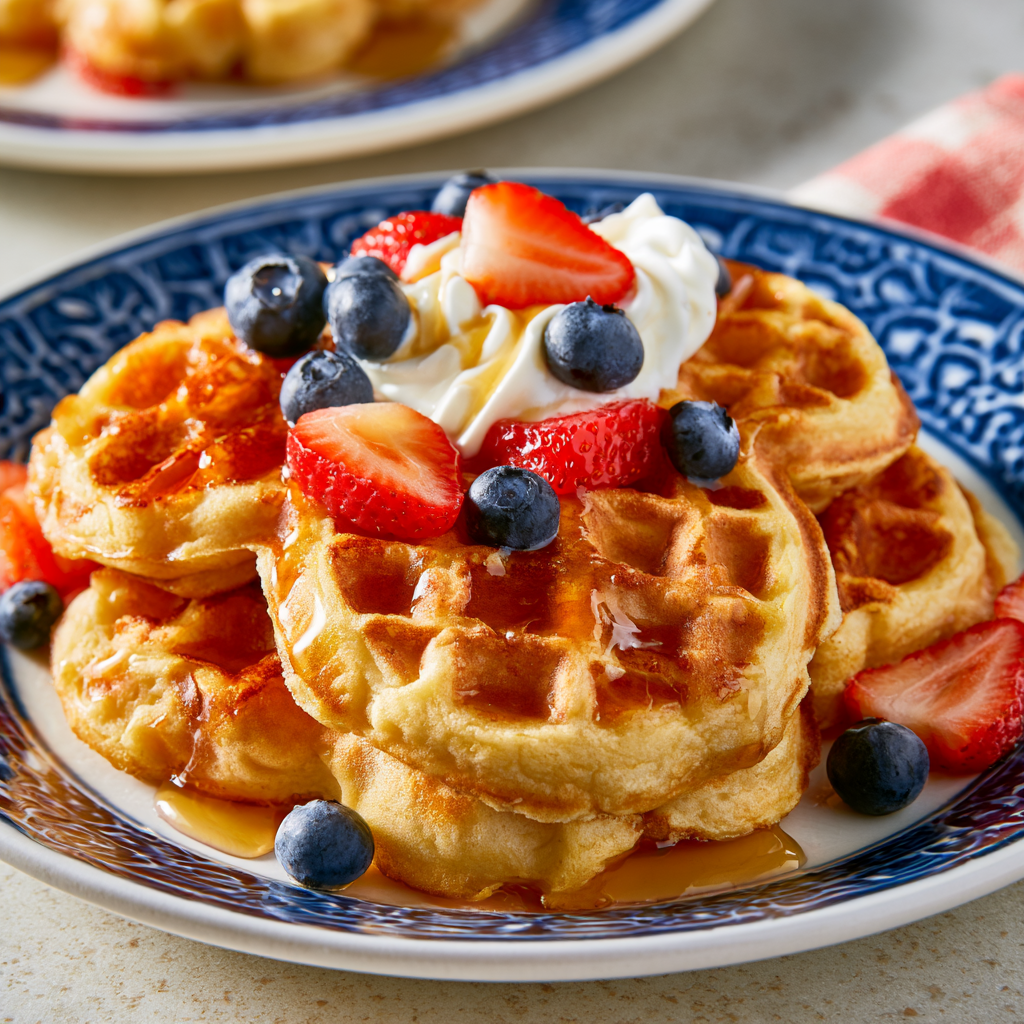 Chocolate Mickey Waffle Recipe