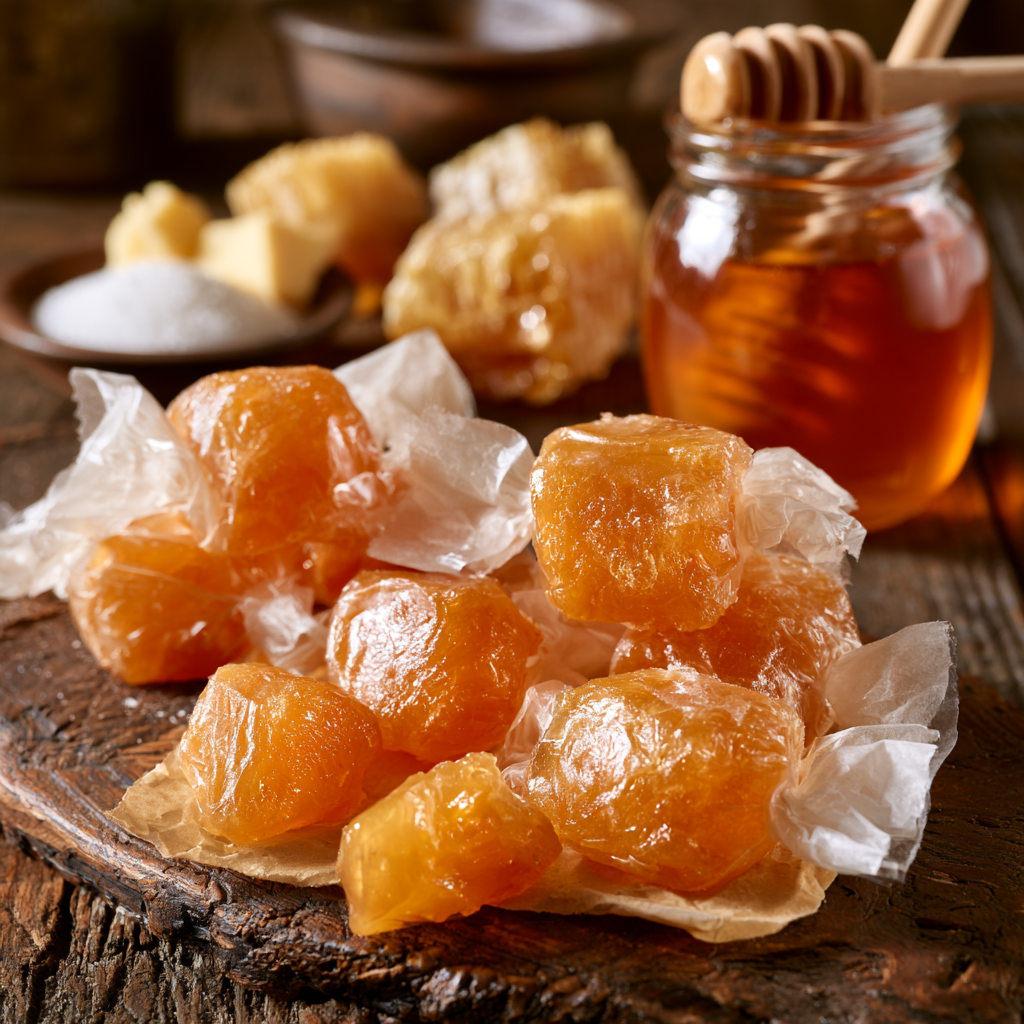 Honey Taffy Recipe