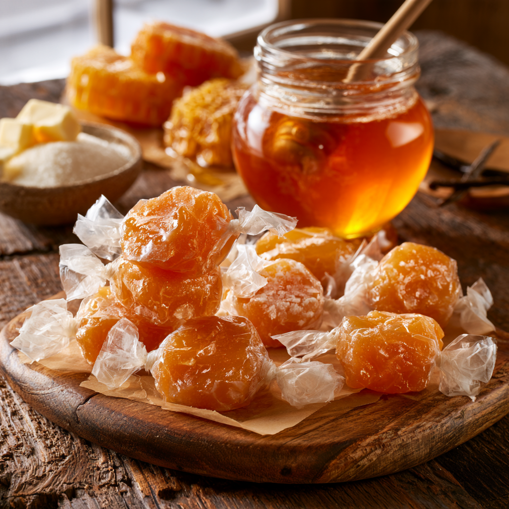 Honey Taffy Recipe