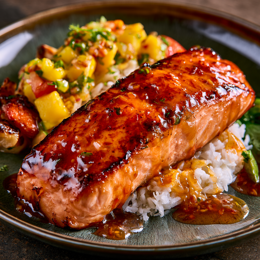 Honey Jerk Salmon Recipe