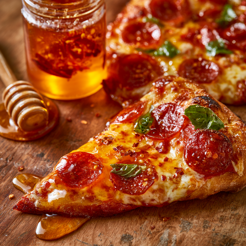 Hot Honey Drizzle For Pizza