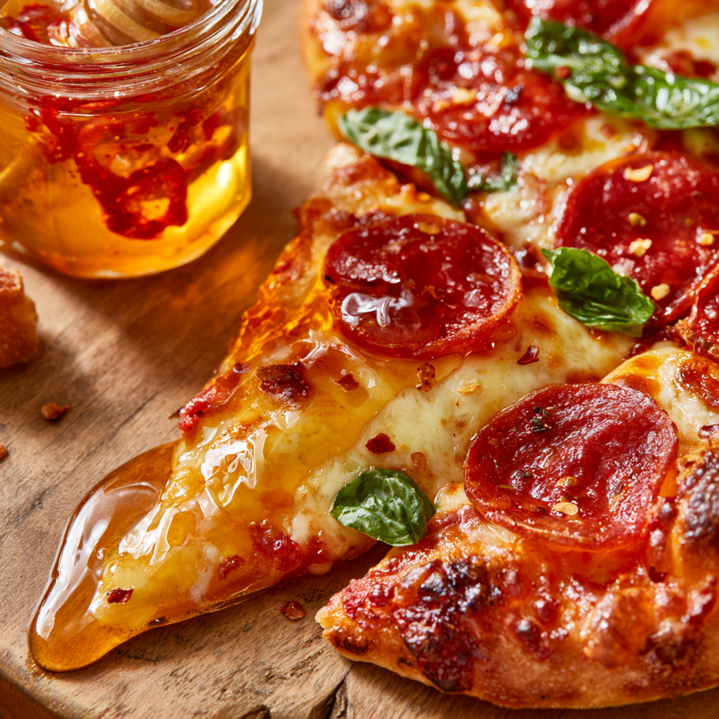 Hot Honey Drizzle For Pizza
