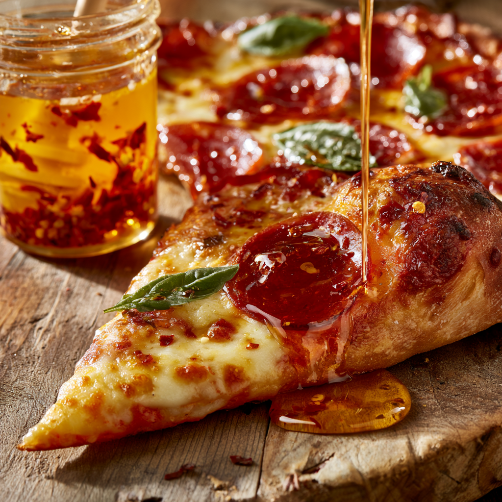Hot Honey Drizzle For Pizza