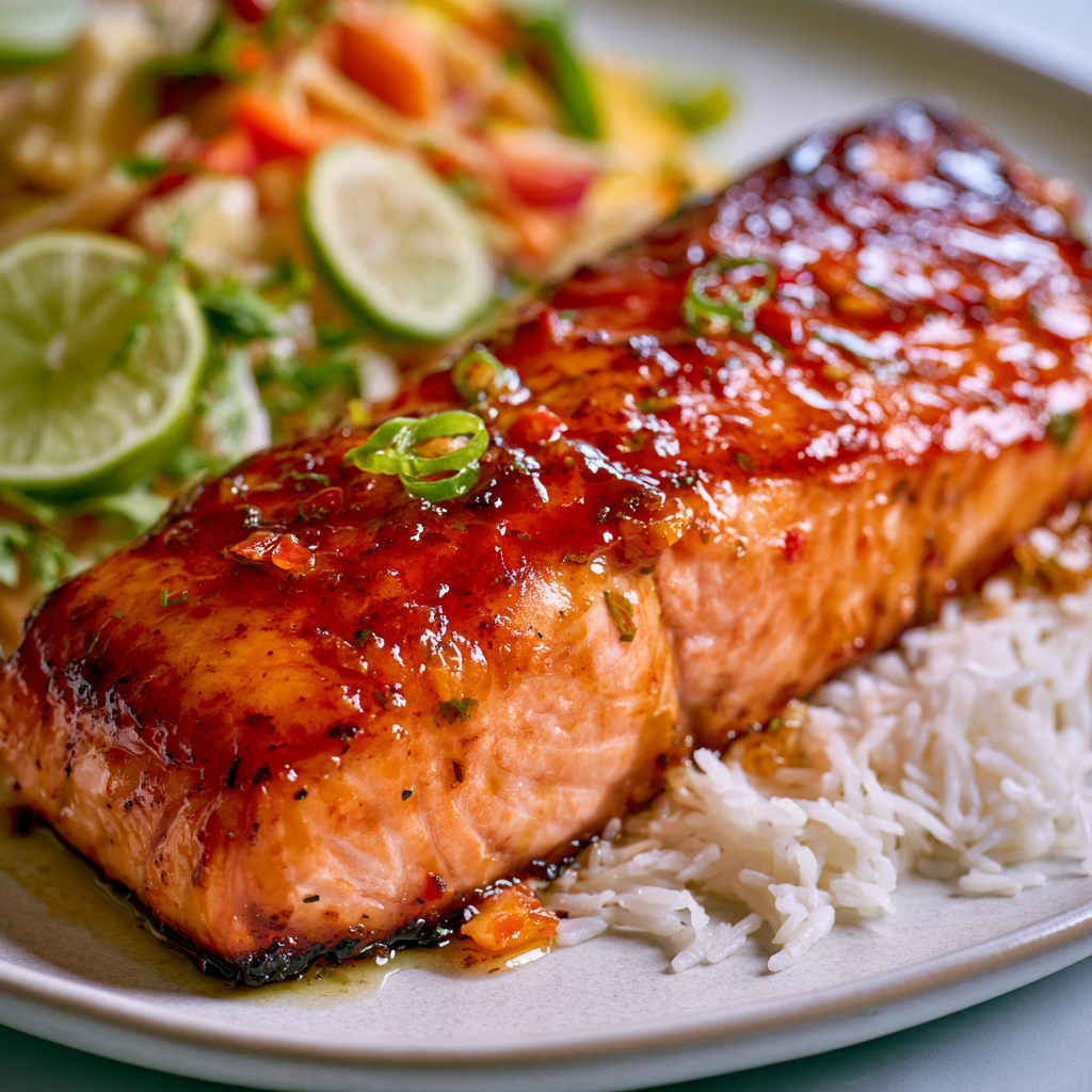 Honey Jerk Salmon Recipe