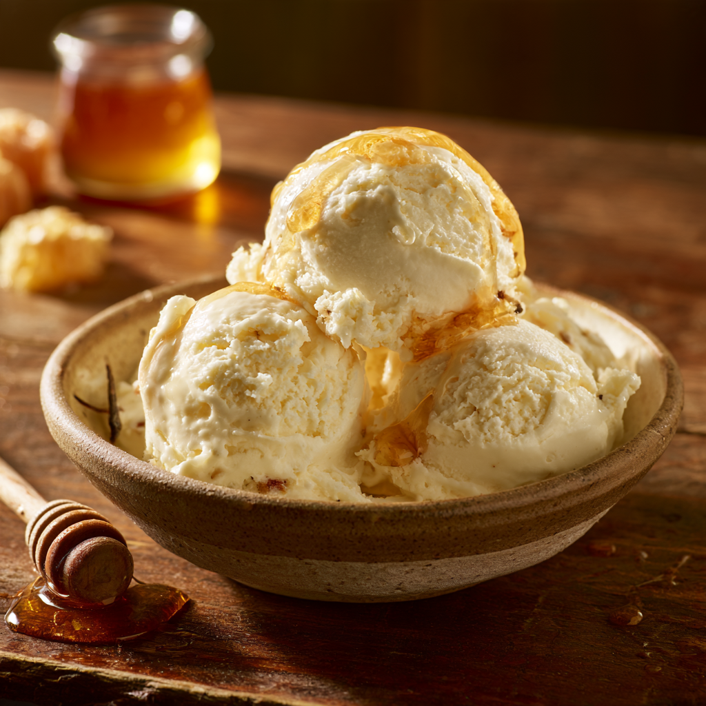 Honey Ice Cream Recipe