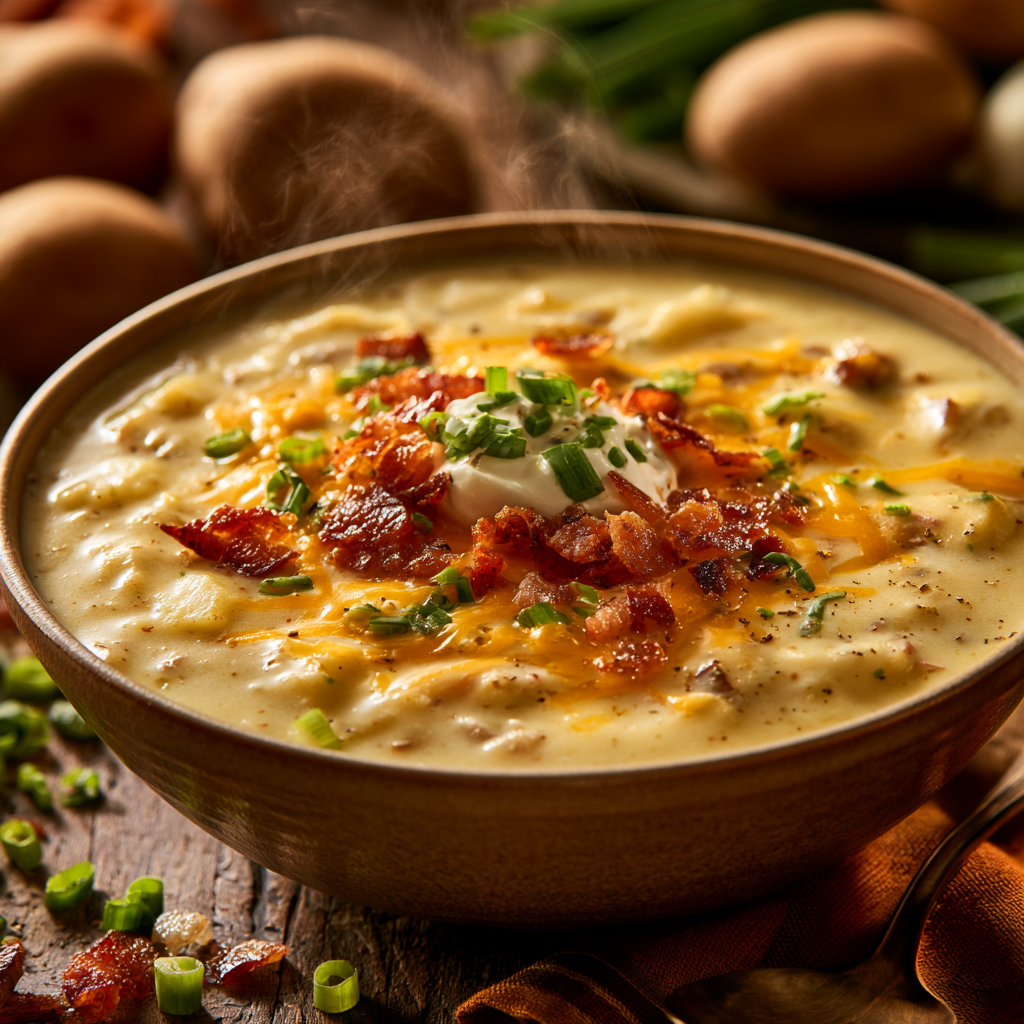 loaded baked potato soup