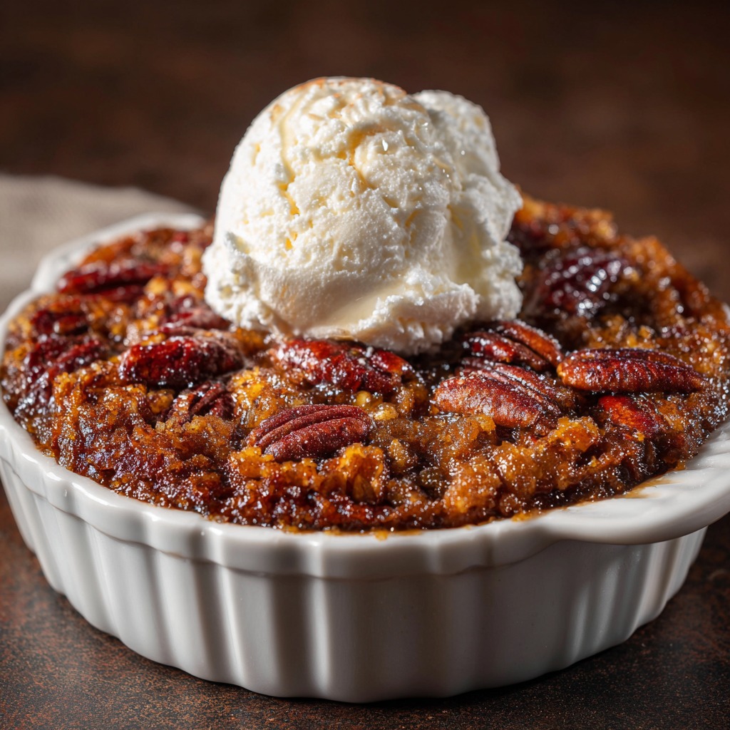 Pecan Pie Dump Cake