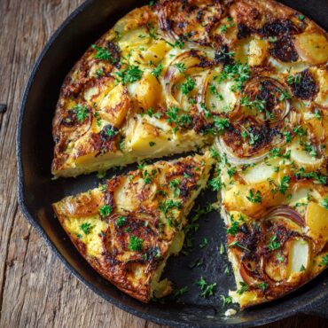 Turnips and Potatoes Frittata Recipe