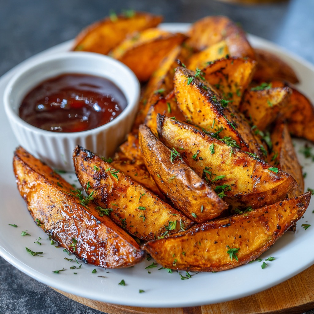 Air Fryer Dweet Potato Wedges