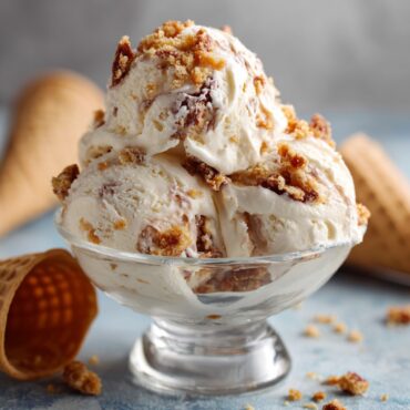 Butter Brickle Ice Cream Recipe
