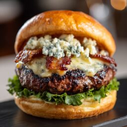 Black and Blue Burger Recipe