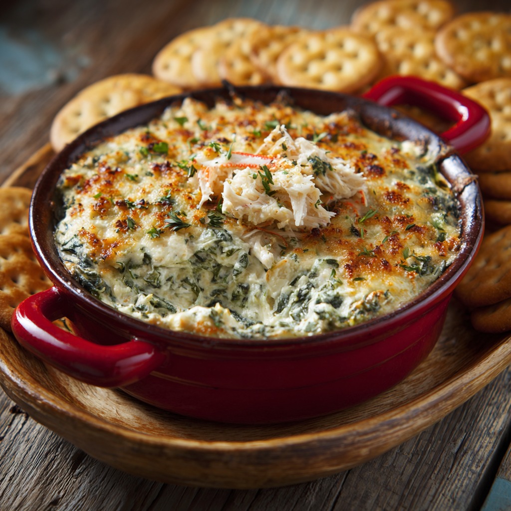 Spinach Dip With Crab Meat Recipe​