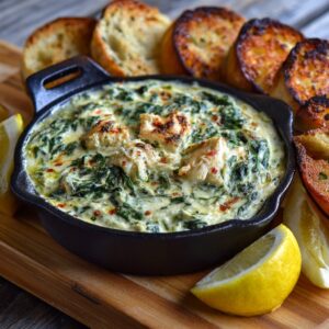 Spinach Dip With Crab Meat Recipe​