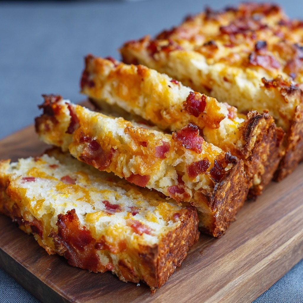 Bacon Cheddar Bread Recipe