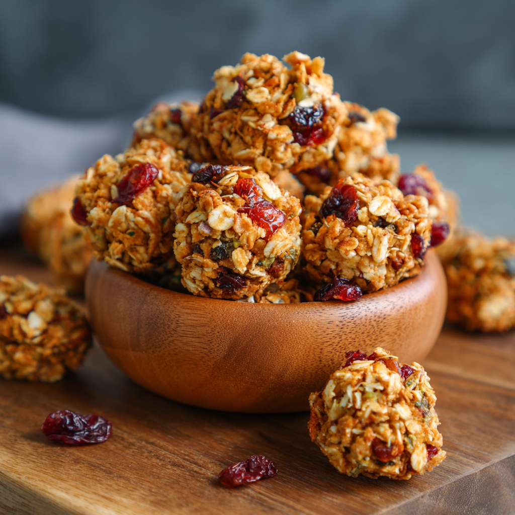 Baked Granola Bites Recipe