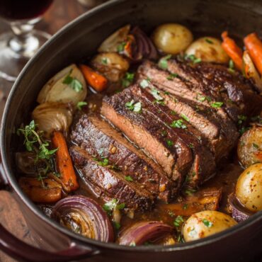 Braised Mock Tenderloin Recipe Dutch Oven