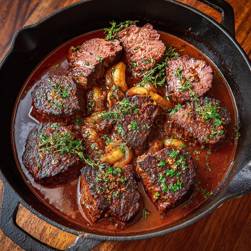 Braised Mock Tenderloin Recipe Dutch Oven