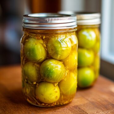 Canned Green Tomatoes Recipe
