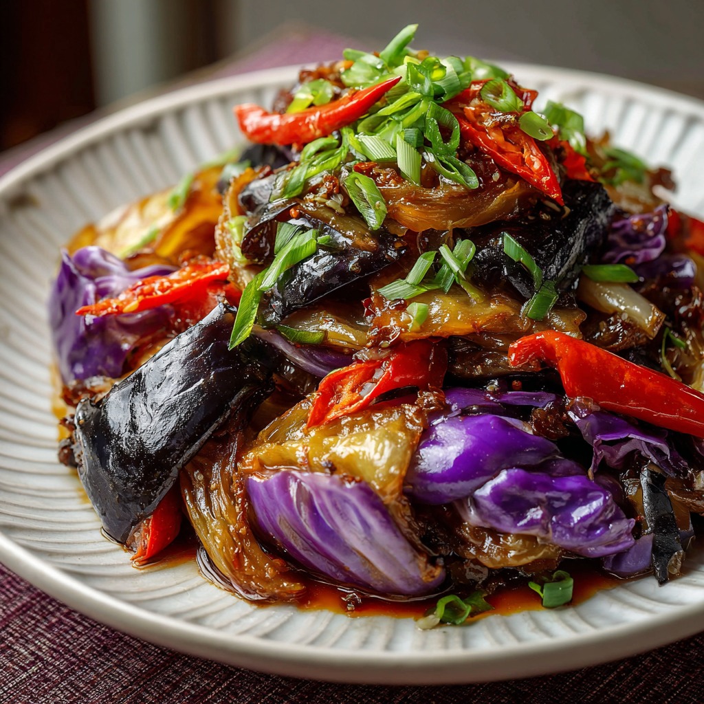 Eggplant Cabbage Recipe
