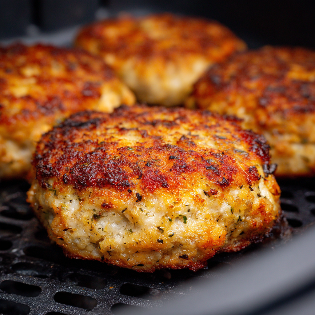 Frozen Chicken Patty in Air Fryer​
