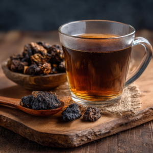 chaga mushroom tea recipe